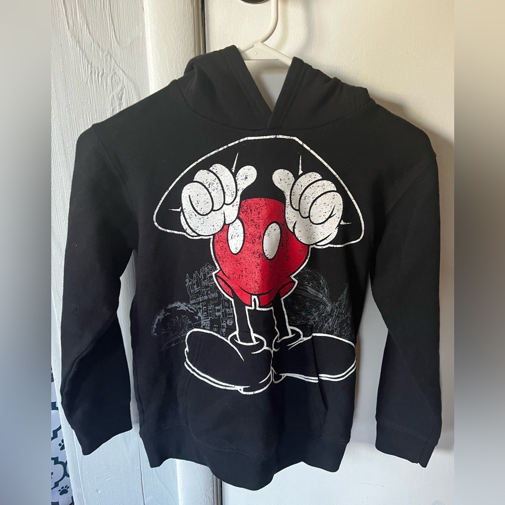 MICKEY MOUSE!! The Disney store purchase, hoodie with Mickey ears!